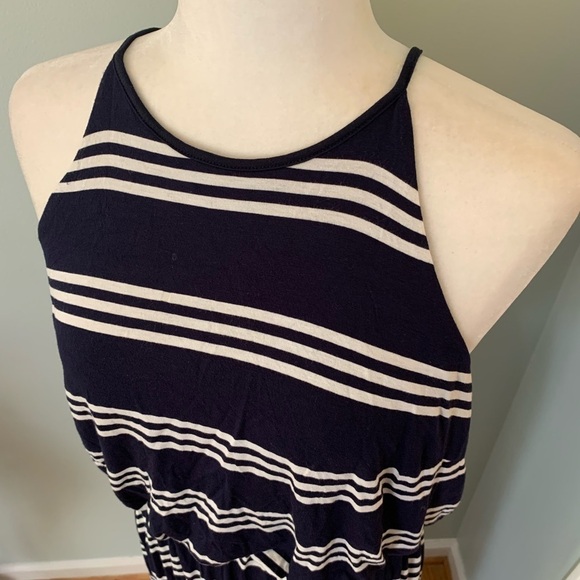 Loft Maxi halter style dress, size M tall - Picture 2 of 7